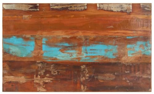 ShGaxin Tischplatte, Arbeitsplatte, Holzplatte, Schreibtischplatte, Waschtischplatte, Küchenarbeitsplatte, Rechteckig 60x100 cm 15-16 mm Altholz Massiv