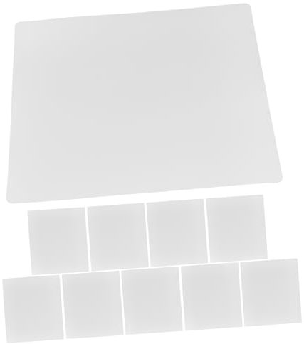 TEMPNAP 3D-Stift Zeichenbrett PVC Transparent 10 Stück 3D-Stift Zubehör Für Kinder Und Künstler Vielseitige Selbstgemacht Malmatte Zum Abpausen Und Kreatives Zeichnen Unterwegs