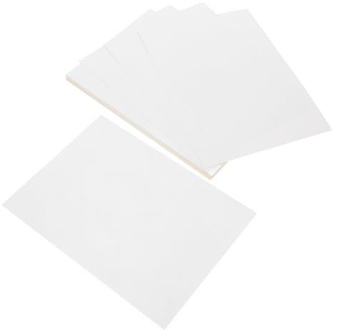 GARVALON 150stücke Haftetiketten Selbstklebende Namensetiketten Für Kleine Unternehmen Versand Und Lagerverwaltung Weiße Matte Etiketten Für Druck Und Beschriftung