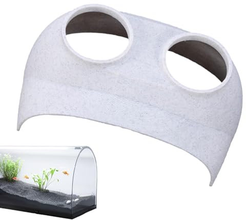 Aquarium Underground Tunnel - Fish Tunnel Underground Tunnel For Aquarium, Fish Tank Tunnel Shrimp for Aquarium, Fish Tank Toys Ornament, Aquarium Decor, Corner Aquarium Cave, Fish Tank Cave