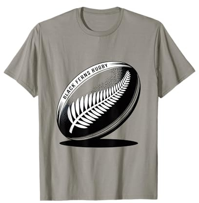Neuseeland Rugby Damen Rugby Black Ferns Herren T-Shirt