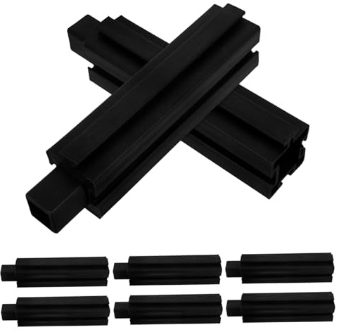 VICASKY Lot de 8 pots de fleurs surélevés en plastique - Accessoires flexibles pour parterres de légumes - Pour balcon et projets de jardin