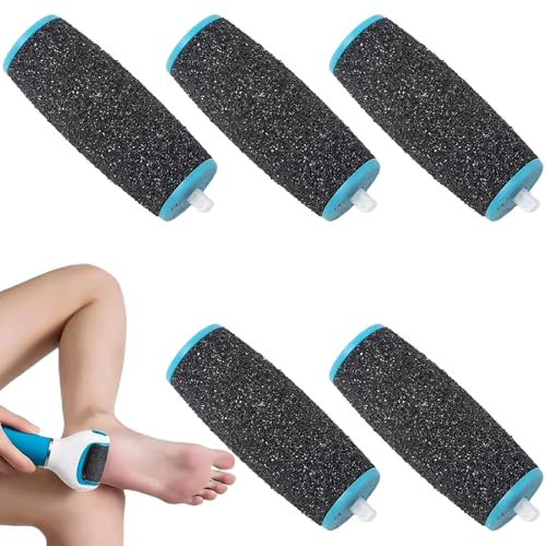 5 Pcs Rapeuse Electrique,Rape,Recharge Rapeuse Electrique,Pierre Ponce Pied Electrique,Rouleau Pied,Rouleau,Recharge Rape