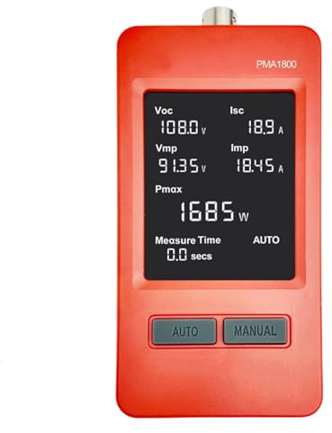 Compteur d'énergie solaire MPPT avancé avec affichage sérieusement temporel, courant potentiel et observation de la puissance, testeur de panneau photovoltaïque avec MPPT