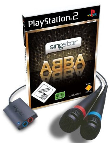 SingStar ABBA inkl. 2 Mikrofone