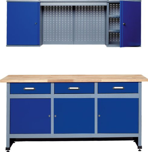 Küpper 70421-7 - Set risparmio 170 cm, Made in Germany, colore: Blu oltremare, Legno di faggio