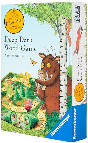 Ravensburger The Gruffalo Deep Dark Wood Board Game for Kids Age 4 Years and Up - Gruffalo Toys and Gifts