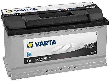 Varta Black Dynamic F6 Batterie Voitures, 12 V 90Ah 720 Amps (En)