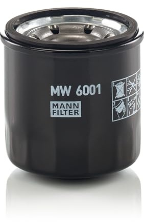 MANN-FILTER, MW 6001 Ölfilter | Für Motorräder, Hohe Filtrationsleistung, Optimaler Motorschutz, Hochwertige Dichtung, Echte OE-Technologie