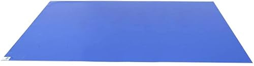 elemhome Sticky Tacky Matte Kontamination Control Perfect Decontaminating Adhesive Mat 30 Blatt Sticky Mat for Cleanrooms Baustelle Krankenhäuser Klinics Tattoo Studios (60 x 90 cm)