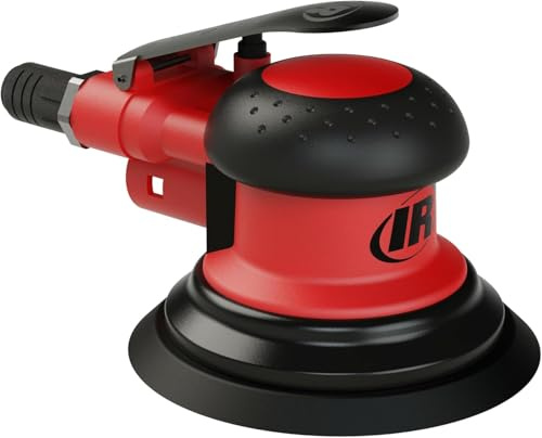 Ingersoll Rand Ponceuse Orbitale Pneumatique 5151-6, Ponceuse à Air Comprimé, 6, Diamètre d'Orbite de 3/16, Tampon de Vynil, 1 Unité