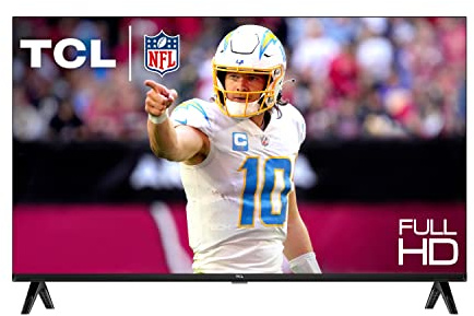 TCL 32-Inch Class S3 1080p LED Smart TV with Google TV (32S350G, 2023 Model), Google Assistant Built-in with Voice Remote, Compatible with Alexa, Streaming FHD Television,Black