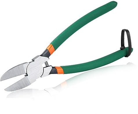 SPEEDWOX Bündigschnittzange, Seitenschneidezange mit längerer bündiger Schneide, Bündigschneider, Drahtschneider für Handwerk, Bündigschneider, Bastelschneider, Modellwerkzeuge, Bündigschnittschere,