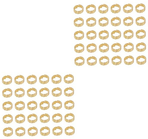 Beavorty 60stücke Dreadlock Zubehör Haarverlängerungs Ringe Einstellbare Haarschmuck Beads Für Zöpfe Dreadlocks Cuffs Und Clips Hochwertige Haaraccessoires Für Kreative Frisuren
