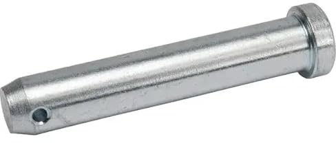 cyclingcolors perno traino trattore gancio rimorchio attacco asse spina scatto spinotto carrellino acciaio auto, 16mm x 93mm