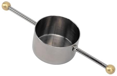 Taza Medidora de Camarero de Acero Inoxidable, Capacidad de 30 Ml, Taza Jigger de Doble Cuenta para Cóctel, Accesorios para Barra de Cocina, Presentes para Entusiastas (chapado