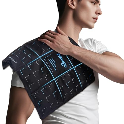 NEWGO Kühlpads XXL Gel Groß Kühlkissen - 40cmx 28.5cm Flexibel Kühlpack