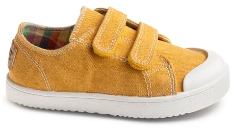 Pablosky Lona 980180, Zapatillas Unisex bebé, Amarillo, 22 EU Ancho