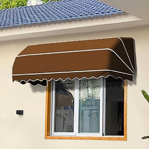 Tenda da sole regolabile in altezza con morsetto impermeabile con struttura in lega di alluminio, design retrattile resistente e facile da usare