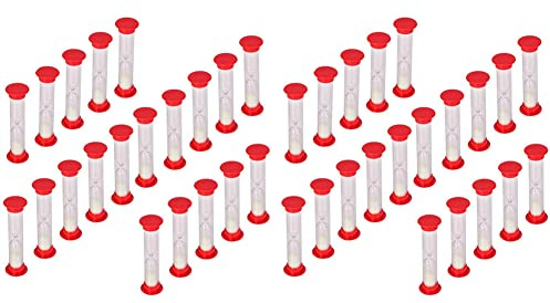 Pyugxab Temporizador de de 30 Segundos Reloj de Reloj de Cuenta Regresiva Conjunto Paquete 40 ()