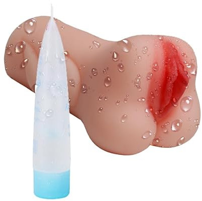 Masturbatori maschili realistici, giocattoli sessuali per uomini, masturbazione maschile con vagina 3D realistici testurizzati tasca e ano, giocattoli sessuali per adulti per uomini stimolazione