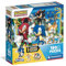 Clementoni - 29799 180 Pieces Supercolor Puzzle for Children 7+ Years, Illustration with Sonic Cartoon Characters with Sticker Included, Gift Idea, Made in Italy, 48.5 x 33.5 cm, 29799