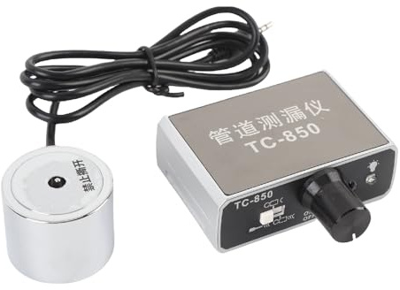 SPYMINNPOO Detector de Fuga de Agua Detector de Fugas Subterráneo de Doble Sonda con Batería de 200 MAh Li para Tuberías de Construcción de Plomería