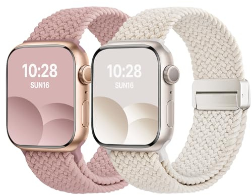 Fullmosa Nylon Magnetic Straps for Apple Watch 42mm(S11/10) 40mm 41mm