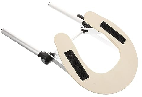 LIFKOME Massage Table Headrest Rack Aluminum Alloy Frame, Skin Friendly and Practical Headrest Support for Beauty Beds and Spa, Comfortable Head Cradle Pillow for Family and Friends