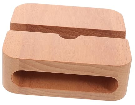 Tofficu Soporte Amplificador de Sonido de Madera para Teléfono Móvil Soporte Estable y Portátil para Escritorio Mejora Audio para Llamadas y Vídeos