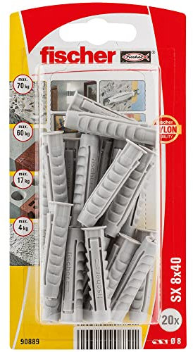 Fischer Dübel sx-8 Blister 20 UDS Fischer