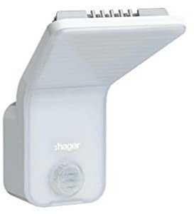 Hager Lampe décorative LED avec détecteur ir blanc