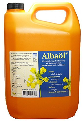 Alba Öl Rapsöl mit Buttergeschmack 5 Liter