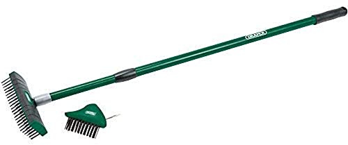 Draper 58683 pavés Brush Set avec 2 têtes et Manche télescopique