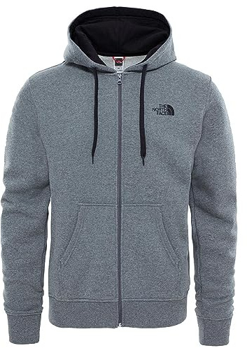 The North Face Herren Kapuzenpullover Open Gate, TNF Medium Grey Heather (Std)/TNF Black, S, T0CG46LXS
