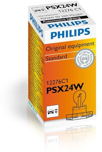 PHILIPS Glödlampa halogenlampa P24W HiPerLCP 12 V 24 W (1 styck) 12197HTRC1