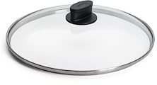 Woll Eco Lite Sicherheitsglasdeckel, rund, Ø 28 cm, transparent
