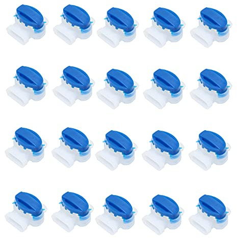 Kabel verbinder Elektrische Drahtst ecker 314 Draht-Splice-3-Draht-Stecker feuchtigkeit beständig und flamm hemmend für Auto mower Outdoor Garden 20PCS