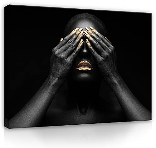 WallArena Leinwand Bilder 80x60 cm | Porträt, Leinwandbilder, Bild auf leinwand, Format: 120x80 cm (BxH) - einteilig auf Canvas Leinwand. Das Leinwand