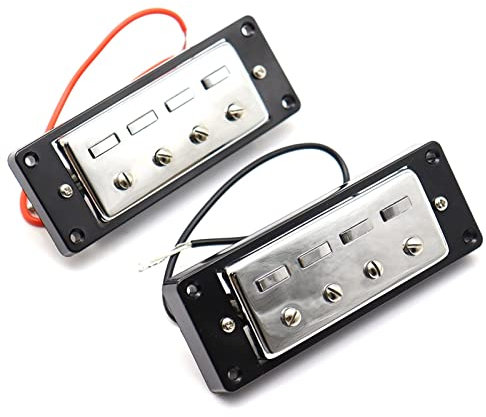 Humbucker 1Set Guitar Pickups Mini 4 String Bass Gitarre Humbucker Pickups Für E -Gitarre