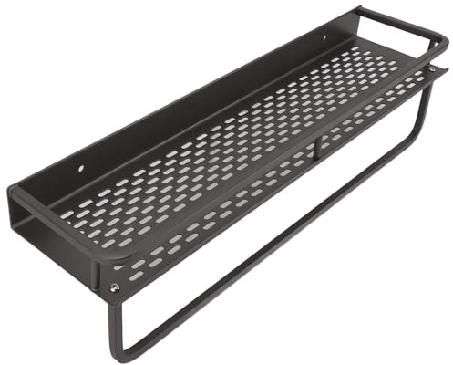 BROLEO Organizer per Doccia, Versatile Mensola per Doccia in Lega di Alluminio per Bagno (60 cm / 23,6 Pollici)