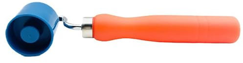 Rullo per cuciture da 35 mm, in plastica, a pressione manuale, strumento per saldatura di tetti, per fai da te, pareti, pavimenti, soffitti, colore blu