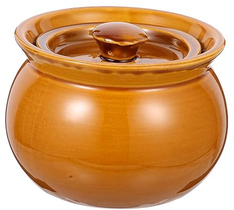 Holibanna Pot à Soupe Céramique Résistant Aux Chocs Thermiques Pour Cuisson Et Mijotage Domestique Bol à Ragoût Pratique Pour Cuisine Quotidienne