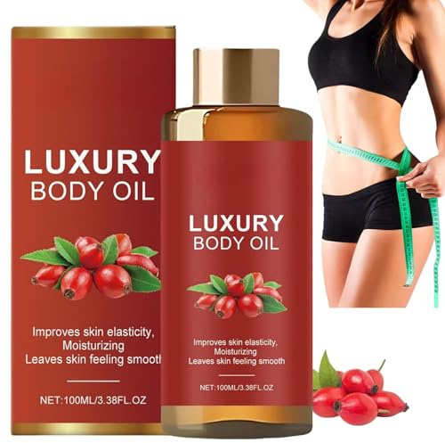 Glow Remedy Oil, Glow Straff Magic Körperöl, mit 99% Natürlichen Inhaltsstoffen, Körperstraffendes Massageöl für trockene,Linien & schlaffe Hautpflege (100ML)