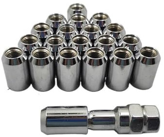 HZSMYXGS Bulloni Cerchioni Compatibile con Suzuki M12 x P1.25 45mm/32mm Dadi Ruota M12x1.5 M12X1.25 Dadi Ruota per Auto da Corsa Dadi Ruota Cerchioni Dadi Ruota Acciaio Inossidabile
