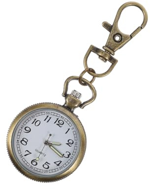 VILLCASE Digitale Krankenschwester Taschenuhr aus Zinklegierung mit Großer Anzeige und Präziser für Kinder und Senioren mit Praktischer Schnalle zum Tragen