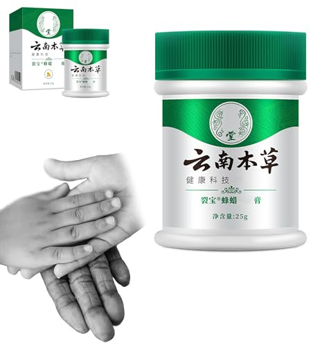 Baume Mains et Pieds Gerçés 25 g,Anti-Crevasses pour Peau Sèche et Rugueuse,Soin Réparateur pour Talons,Doigts et Zones Desséchées,Formule Nourrissante pour Usage Quotidien,1 Pièce
