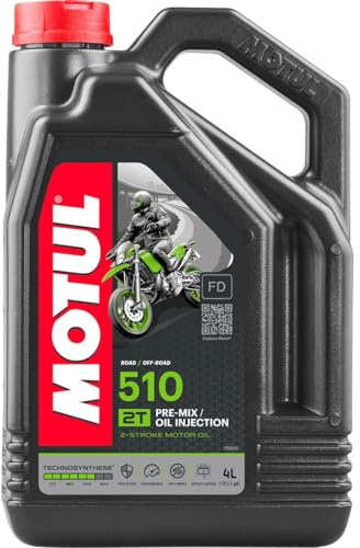 Motul 510 2T, 4 Liter | 104030, 510 2T