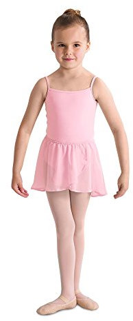 Kinder Ballett Wickelrock mit Gummizug LIGHT PINK Gr. 4-6