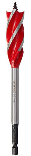 Armeg WWB20.0T 20.0 mm Wood Beaver Drill Bit - Red/Grey